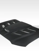 2012-2015 Toyota Tacoma Duraflex Viper Look Hood - 1 Piece                                     - 113721 - Image 4