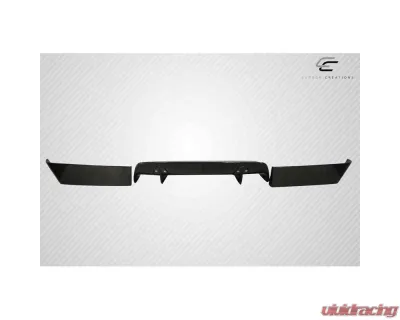 2008-2014 Dodge Challenger Carbon Creations Circuit Rear Diffuser - 3 Piece - 113982