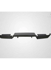 2008-2014 Dodge Challenger Carbon Creations Circuit Rear Diffuser - 3 Piece                                     - 113982 - Image 3