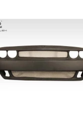 2008-2014 Dodge Challenger Duraflex Hellcat Look Front Bumper - 1 Piece                                     - 113984 - Image 3
