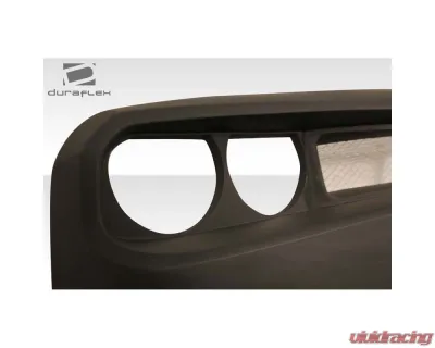 2008-2014 Dodge Challenger Duraflex Hellcat Look Front Bumper - 1 Piece - 113984