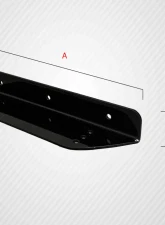 Universal 80" Carbon Creations DriTech VRX V1 Tall Wing Complete Kit - 9 Piece                                     - 115117 - Image 8