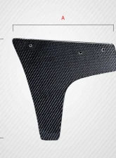 Universal 80" Carbon Creations DriTech VRX V2 Tall Wing Complete Kit - 9 Piece                                     - 115119 - Image 6
