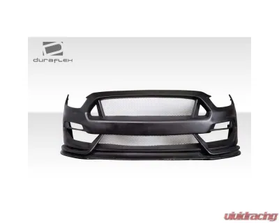 2015-2017 Ford Mustang Duraflex GT350 Look Front Bumper - 1 Piece - 115258