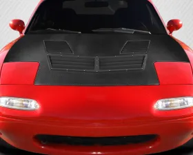 1990-1997 Mazda Miata NA Carbon Creations Iceman Hood - 1 Piece