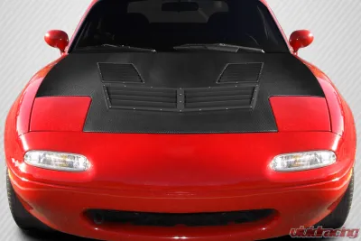 1990-1997 Mazda Miata NA Carbon Creations Iceman Hood - 1 Piece - 117133