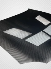 1999-2005 Mazda Miata NB Carbon Creations Iceman Hood - 1 Piece                                     - 117135 - Image 4