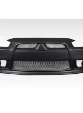 2008-2017 Mitsubishi Lancer Duraflex Ralliart Look Front Bumper - 1 Piece                                     - 117488 - Image 4