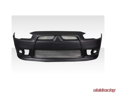 2008-2017 Mitsubishi Lancer Duraflex Ralliart Look Front Bumper - 1 Piece - 117488