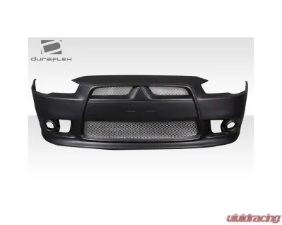 2008-2017 Mitsubishi Lancer Duraflex Ralliart Look Front Bumper - 1 Piece - 117488