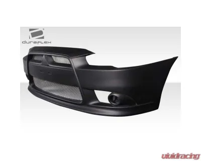2008-2017 Mitsubishi Lancer Duraflex Ralliart Look Front Bumper - 1 Piece - 117488