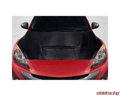 2010-2013 Mazda MazdaSpeed 3 Carbon Creations OEM Hood - 1 Piece - 118235
