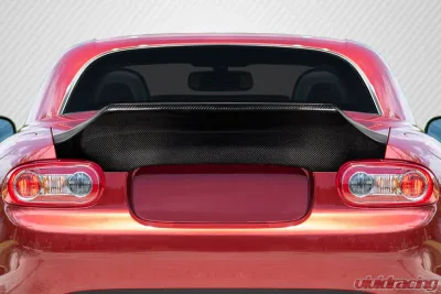 2006-2015 Mazda Miata MX-5 Carbon Creations High Kick Rear Wing Spoiler - 1 Piece - 118354