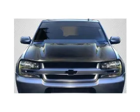 2002-2008 Chevrolet Trailblazer Carbon Creations Cowl  Hood - 1 Piece