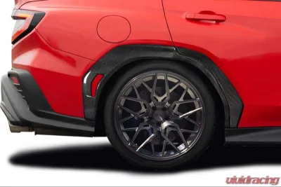 2022-2023 Subaru WRX Carbon Creations OEM Look Rear Fender Flares - 4 Pieces - 118556