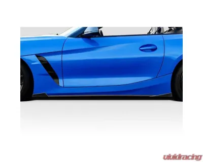 2019-2023 BMW Z4 Duraflex Zamba Side Skirt Rocker Panel Splitters - 2 Pieces - 118608