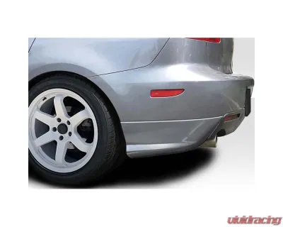 2004-2009 Mazda 3 Duraflex Maver Rear Lip Add on Spoilers - 2 Pieces - 118612