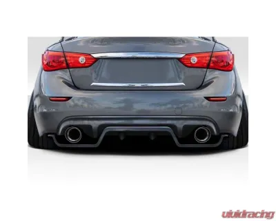 2014-2023 Infiniti Q50 Duraflex Bulba Rear Diffuser - 2 Pieces - 118616