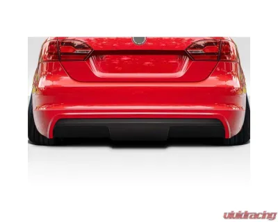 2011-2014 Volkswagen Jetta Duraflex Pro V Rear Diffuser - 1 Piece - 118620