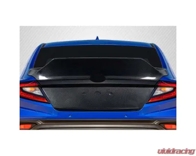 2022-2024 Subaru WRX Carbon Creations Duckbill Rear Trunk - 1 Piece - 118629