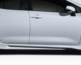 2019-2023 Toyota Corolla Hatchback Duraflex Medula Side Skirt Rocker Panels - 4 Pieces