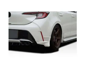 2019-2023 Toyota Corolla Hatchback Duraflex Medula Rear Lip Add on Spoilers - 2 Pieces