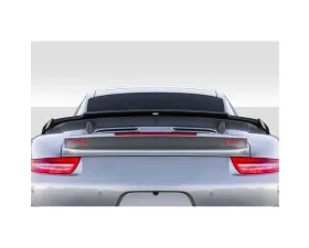 2014-2019 Porsche 991 Turbo Duraflex Raven Rear Wing Spoiler Extension - 1 Piece