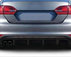2011-2014 Volkswagen Jetta GLI Carbon Creations Circuit Rear Diffuser - 1 Piece