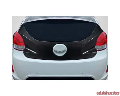 2012-2017 Hyundai Veloster Carbon Creations OEM Look Rear Hatch - 1 Piece - 118822