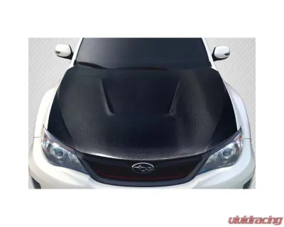 2008-2011 Subaru Impreza | 2008-2014 WRX STI Carbon Creations Vortex Hood - 1 Piece - 118864