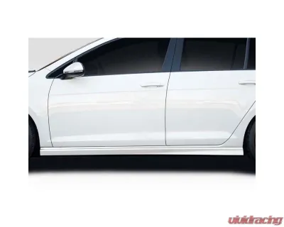 2015-2021 Volkswagen Golf / GTI Duraflex Silk Side Skirt Rocker Panels - 2 Pieces - 118887