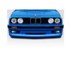 1984-1991 BMW 3 Series E30 Duraflex Supreme Front Lip Spoiler Air Dam - 1 Piece