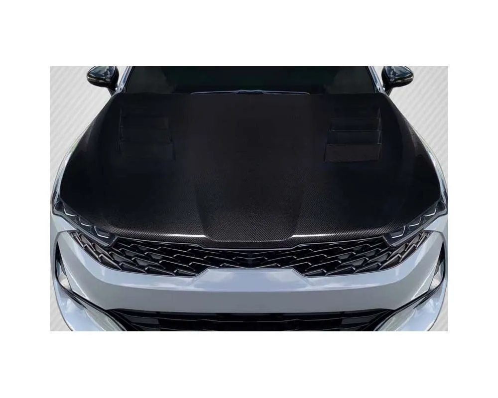 2021-2023 Kia K5 Carbon Creations Vision Hood - 1 Piece - 118919