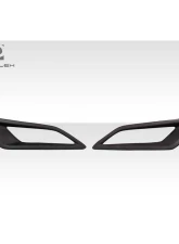 2012-2019 Fiat 500 Abarth Duraflex Kima Hood Side Vents - 2 Pieces                                     - 119015 - Image 3