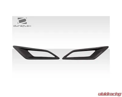 2012-2019 Fiat 500 Abarth Duraflex Kima Hood Side Vents - 2 Pieces - 119015