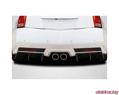 2011-2015 Cadillac CTS-V Coupe Carbon Creations GT Tuning Rear Diffuser - 2 Pieces - 119018
