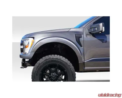 2021-2023 Ford F-150 Duraflex 4" Bulge Front Fenders - 2 Pieces - 119019
