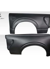 2021-2023 Ford F-150 Duraflex 4" Bulge Rear Bedsides - 2 Pieces (5.5 ft Bed Size)                                     - 119021 - Image 2