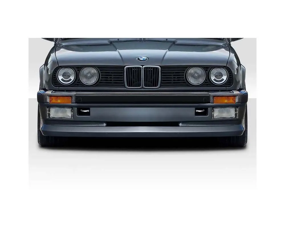 1984-1991 BMW 3 Series E30 Duraflex Grevan Front Lip Spoiler Air Dam - 1 Piece - 119032