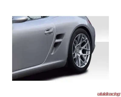 2005-2012 Porsche 987 Cayman / Boxster Duraflex Turbo Look Side Air Vent Duct - 2 Pieces - 119067