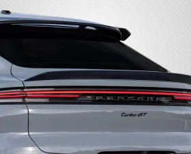2019-2024 Porsche Cayenne Coupe Carbon Creations Turbo GT Look Rear Mid Wing Spoiler - 1 Piece