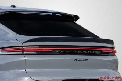 2019-2024 Porsche Cayenne Coupe Carbon Creations Turbo GT Look Rear Mid Wing Spoiler - 1 Piece - 119123
