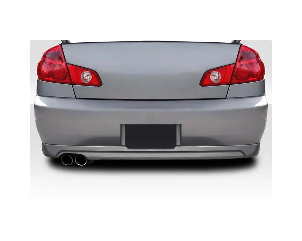 2003-2004 Infiniti G Sedan G35 Duraflex Nismo look Rear Lip Add on Spoiler - 1 Piece - 119132