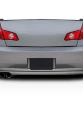 2003-2004 Infiniti G Sedan G35 Duraflex Nismo look Rear Lip Add on Spoiler - 1 Piece                                     - 119132 - Image 4