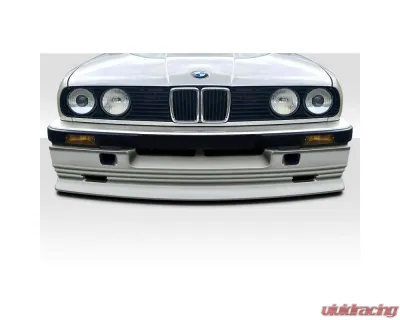 1984-1991 BMW 3 Series E30 Duraflex Unplugged Front Lip Spoiler Air Dam - 1 Piece - 119166