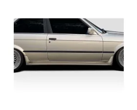 1984-1991 BMW 3 Series E30 Duraflex Unplugged Side Skirt Rocker Panels - 2 Pieces