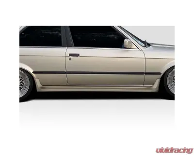 1984-1991 BMW 3 Series E30 Duraflex Unplugged Side Skirt Rocker Panels - 2 Pieces - 119168