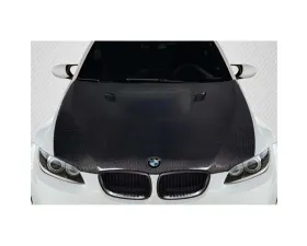 2007-2010 BMW 3 Series E92 2dr E93 Convertible Carbon Creations Geo6ix DriTech M3 Look Hood - 1 Piece