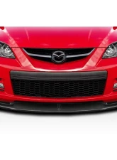 2007-2009 Mazda Mazdaspeed 3 Duraflex SpeedZone Front Lip Spoiler Air Dam - 1 Piece                                     - 119312 - Image 5