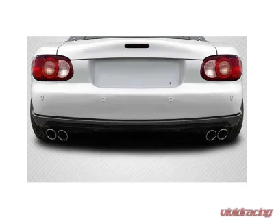 1999-2005 Mazda Miata Carbon Creations Mazdaspeed Look Rear Diffuser - 1 Piece (S) - 119327